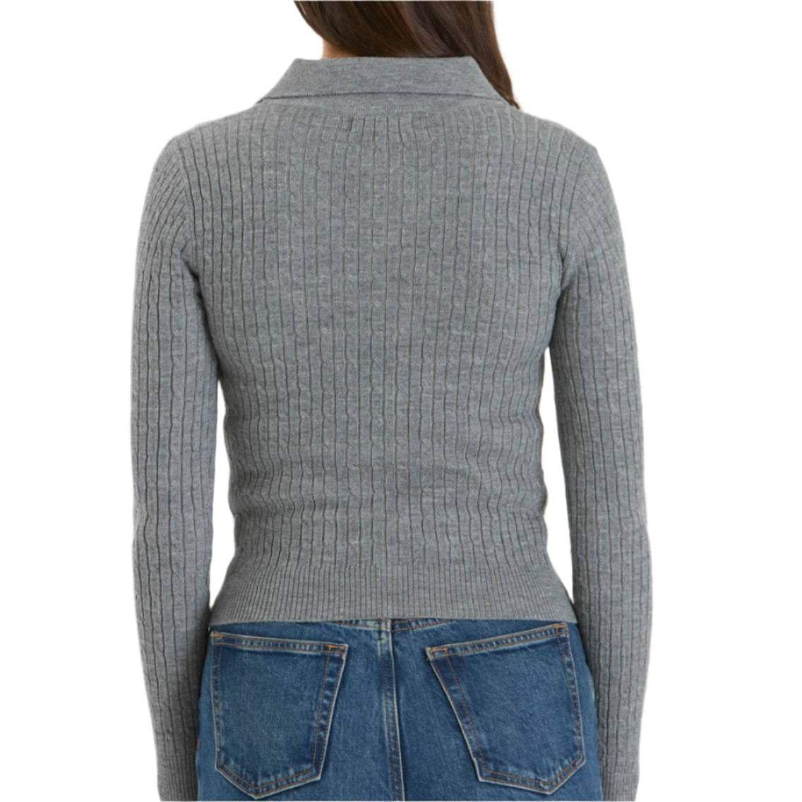 Heather Gray Sweater