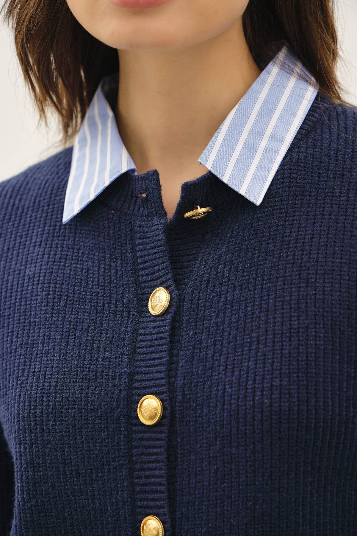2fer Cardie Navy