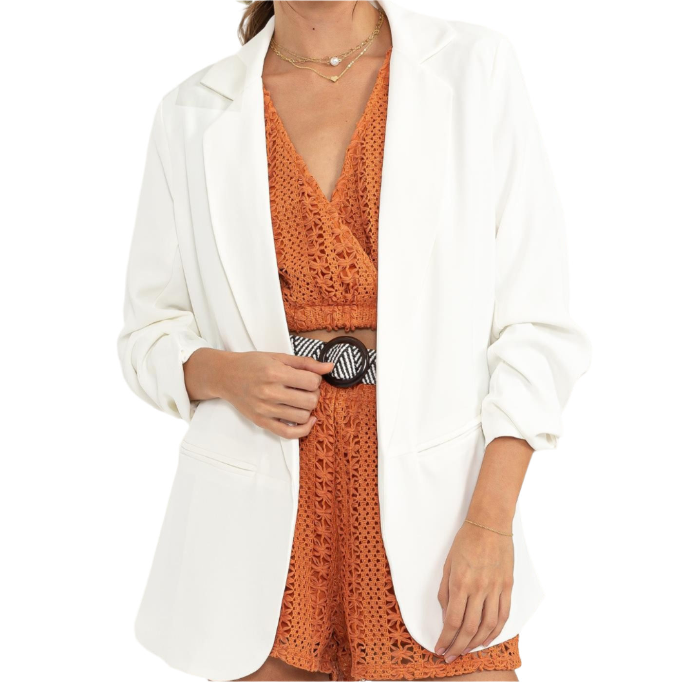 Luxe Jacket - Off White
