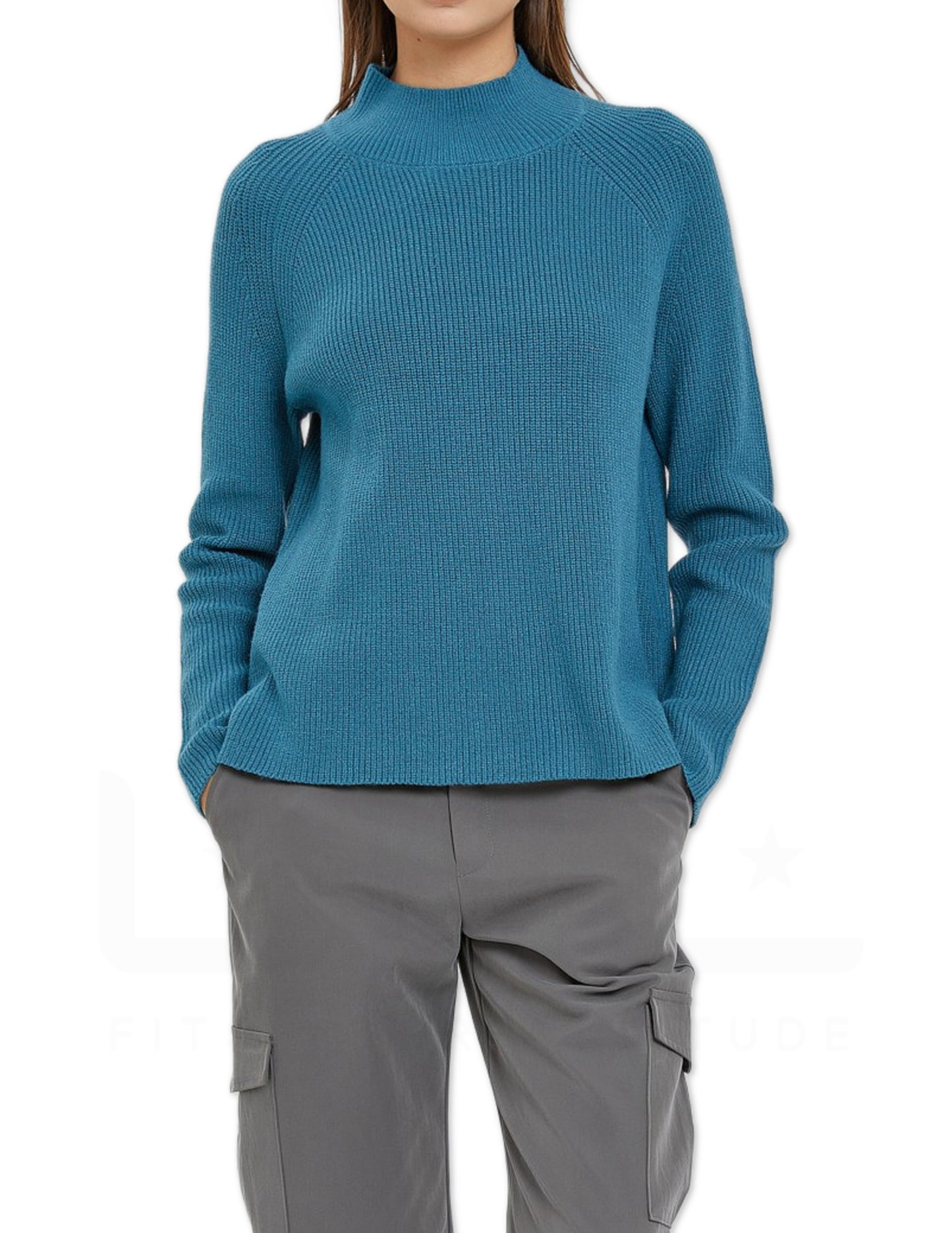 The Bristol Sweater - Teal
