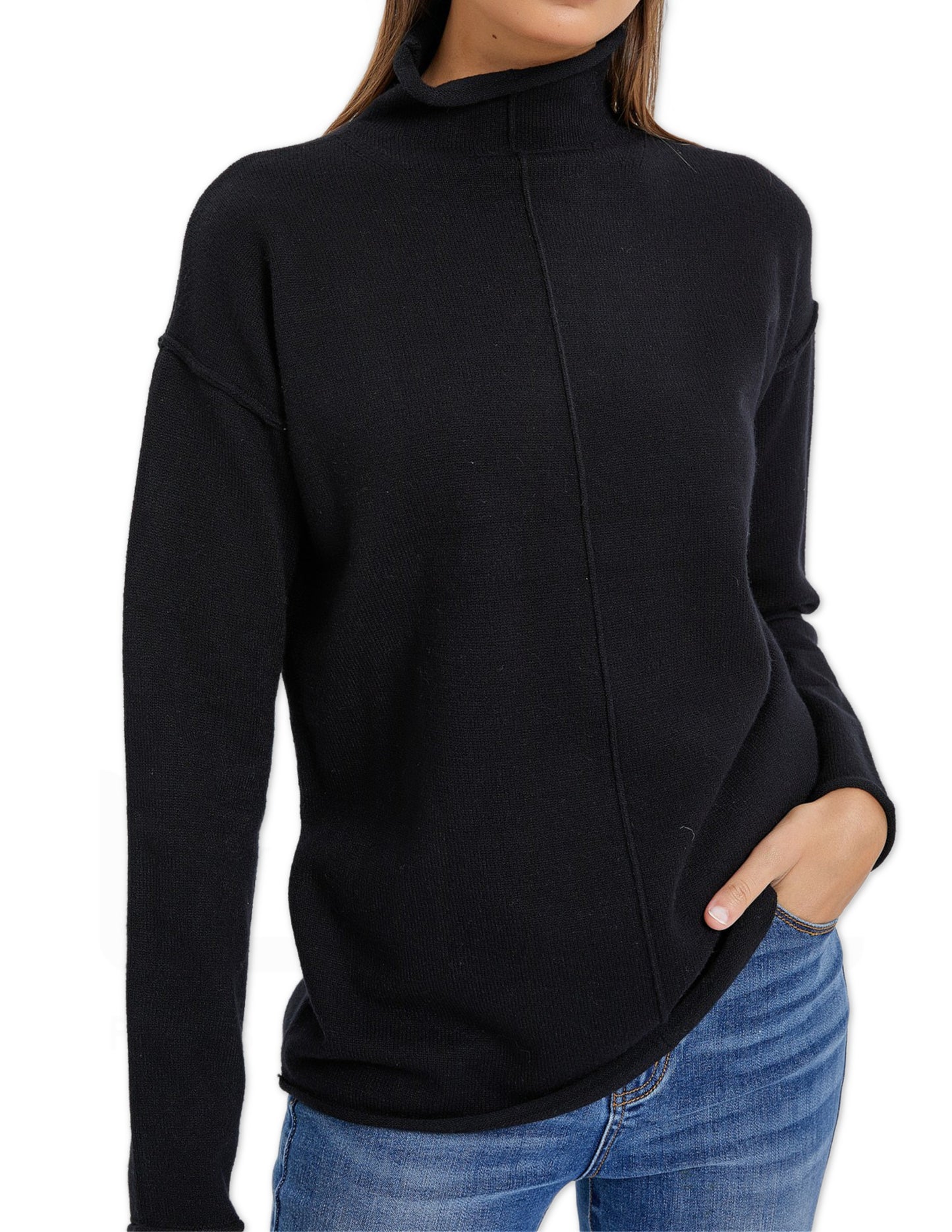 The Halle Sweater - Black