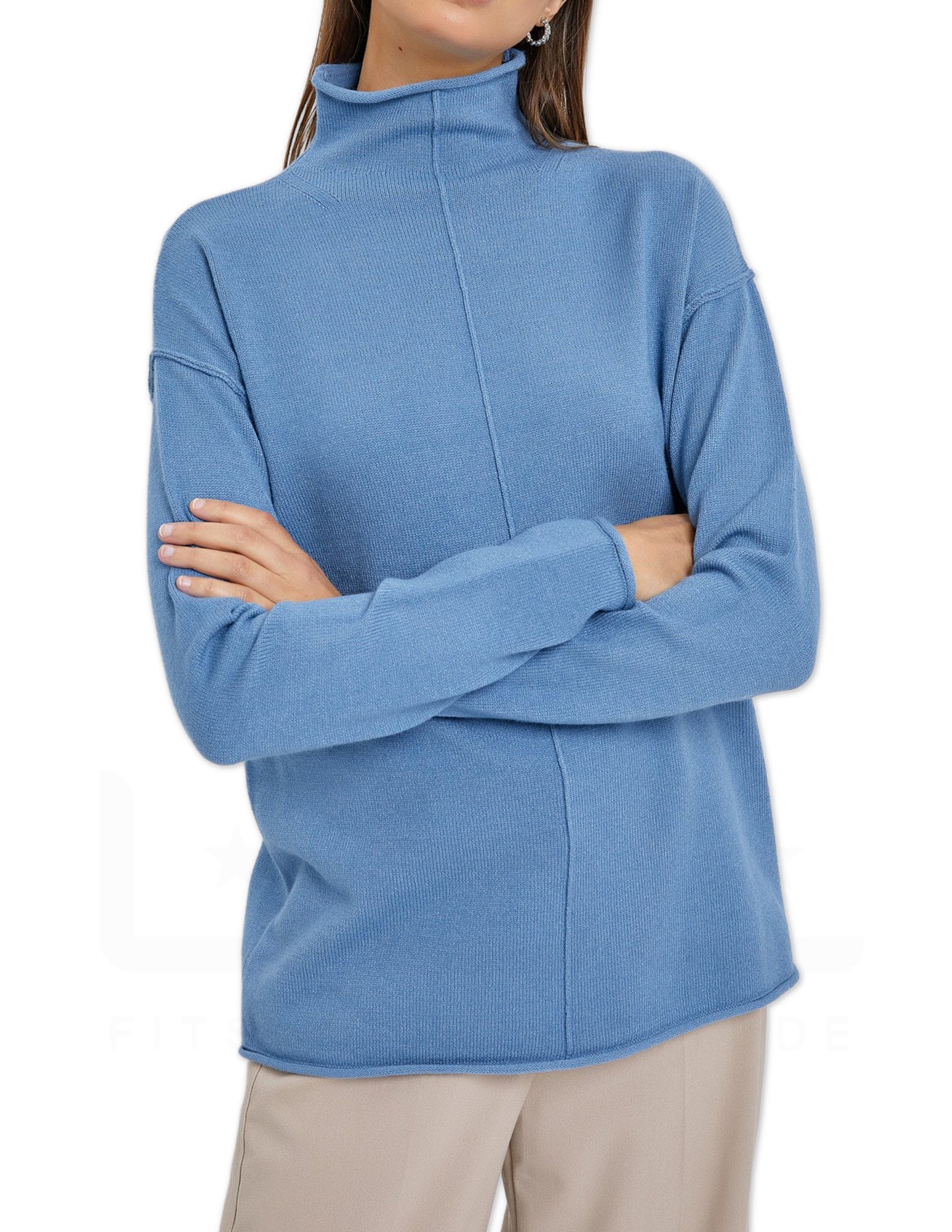 The Halle Sweater - Blue