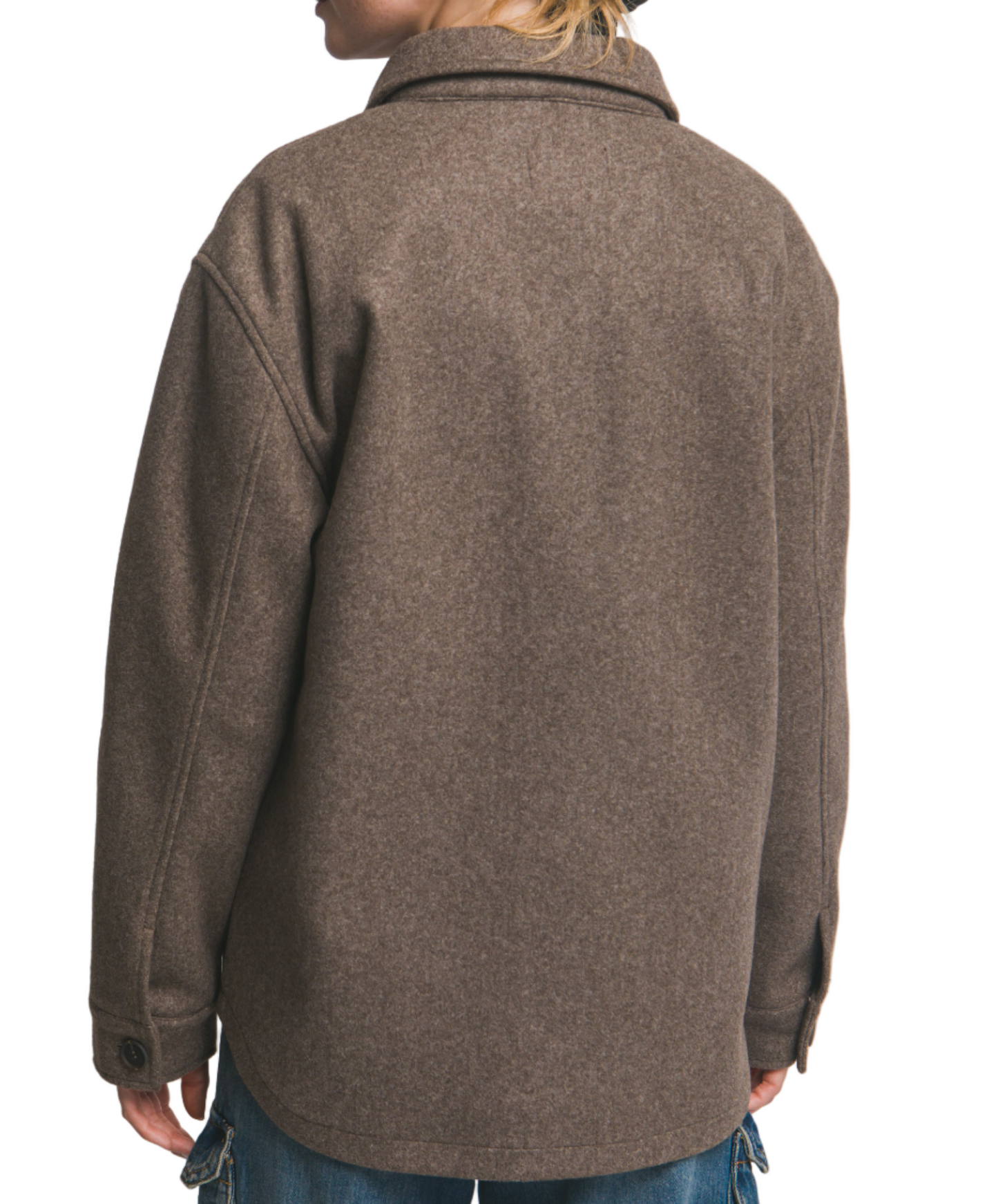 Brown Fleece Shacket