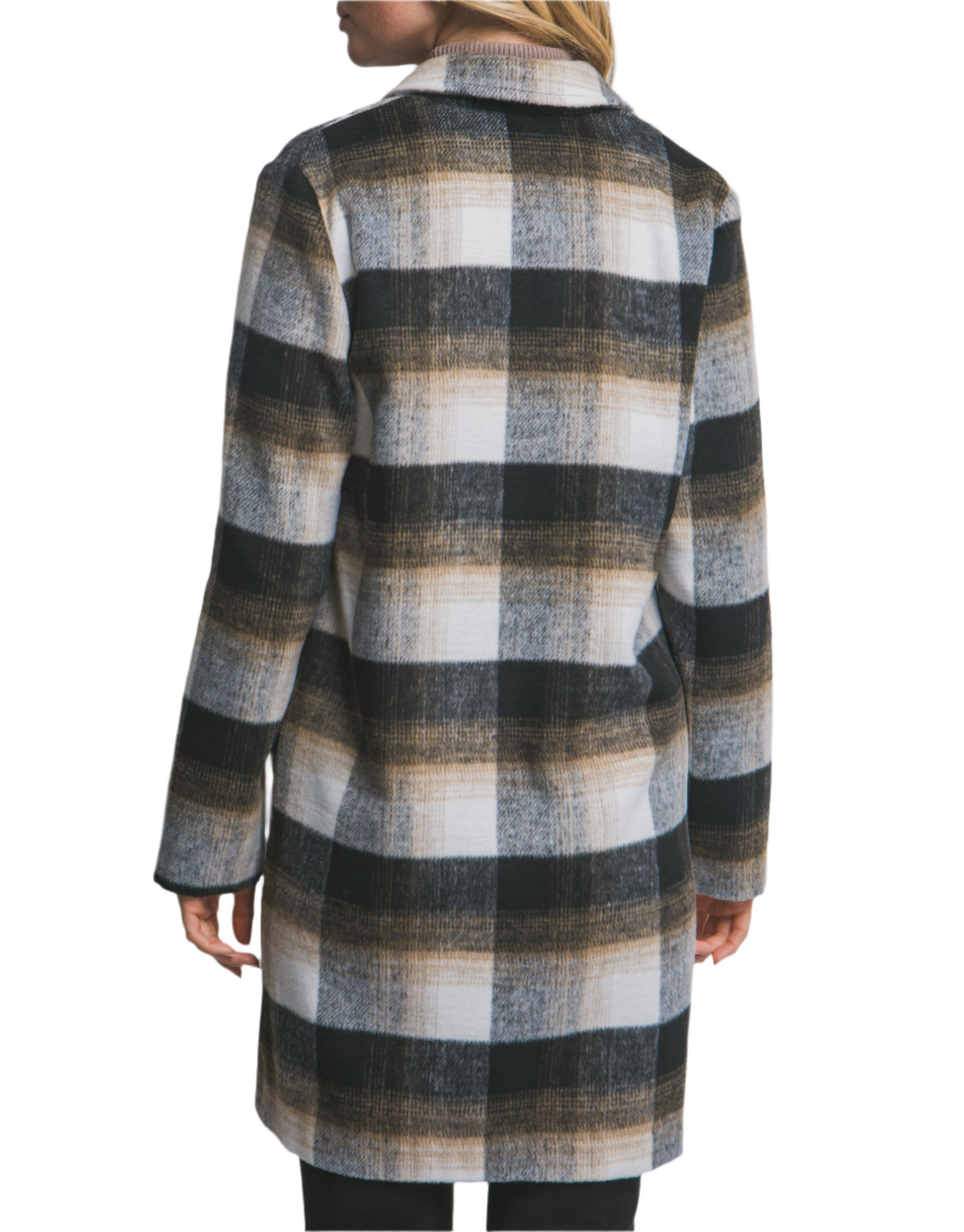 Plaid Car Coat