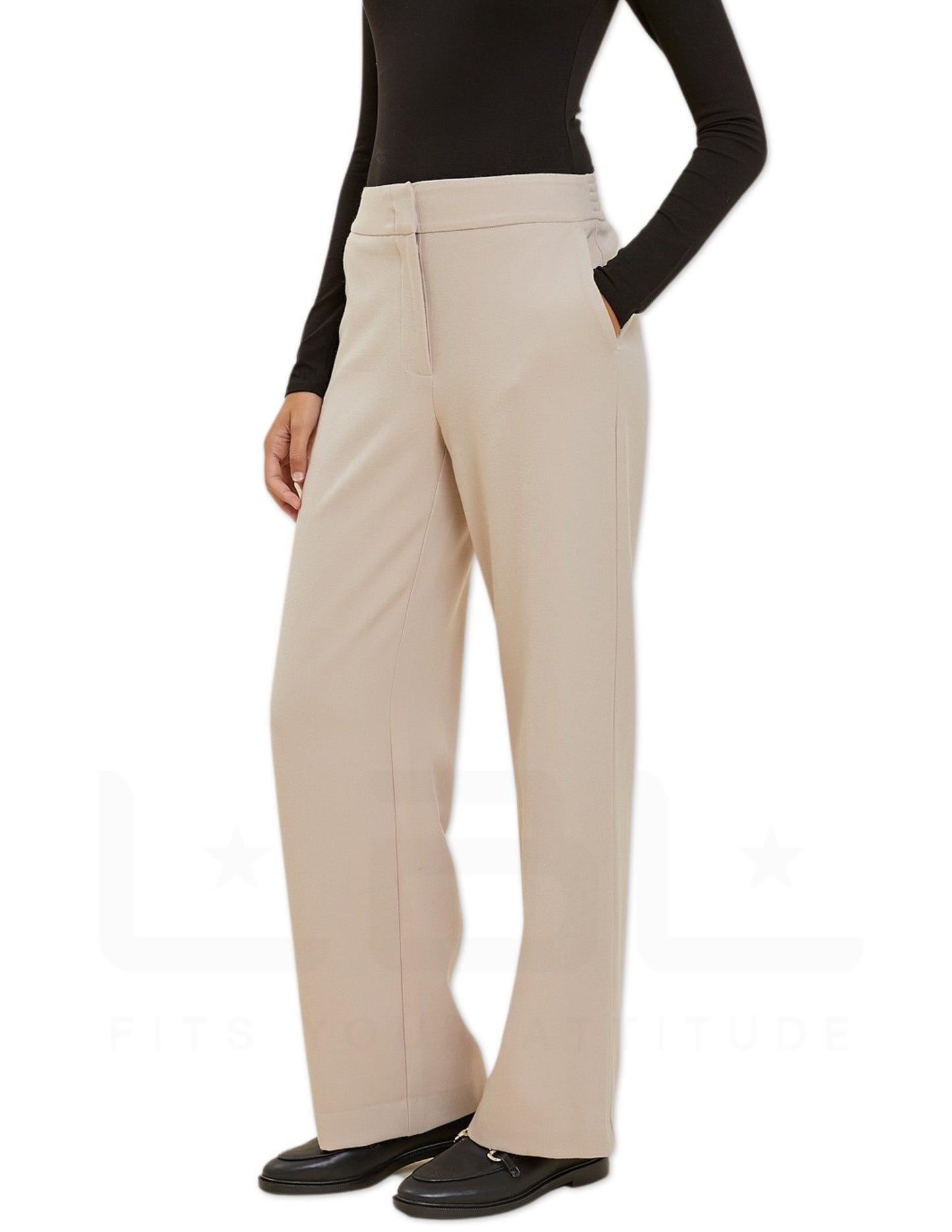 The Ella Pant - Beige
