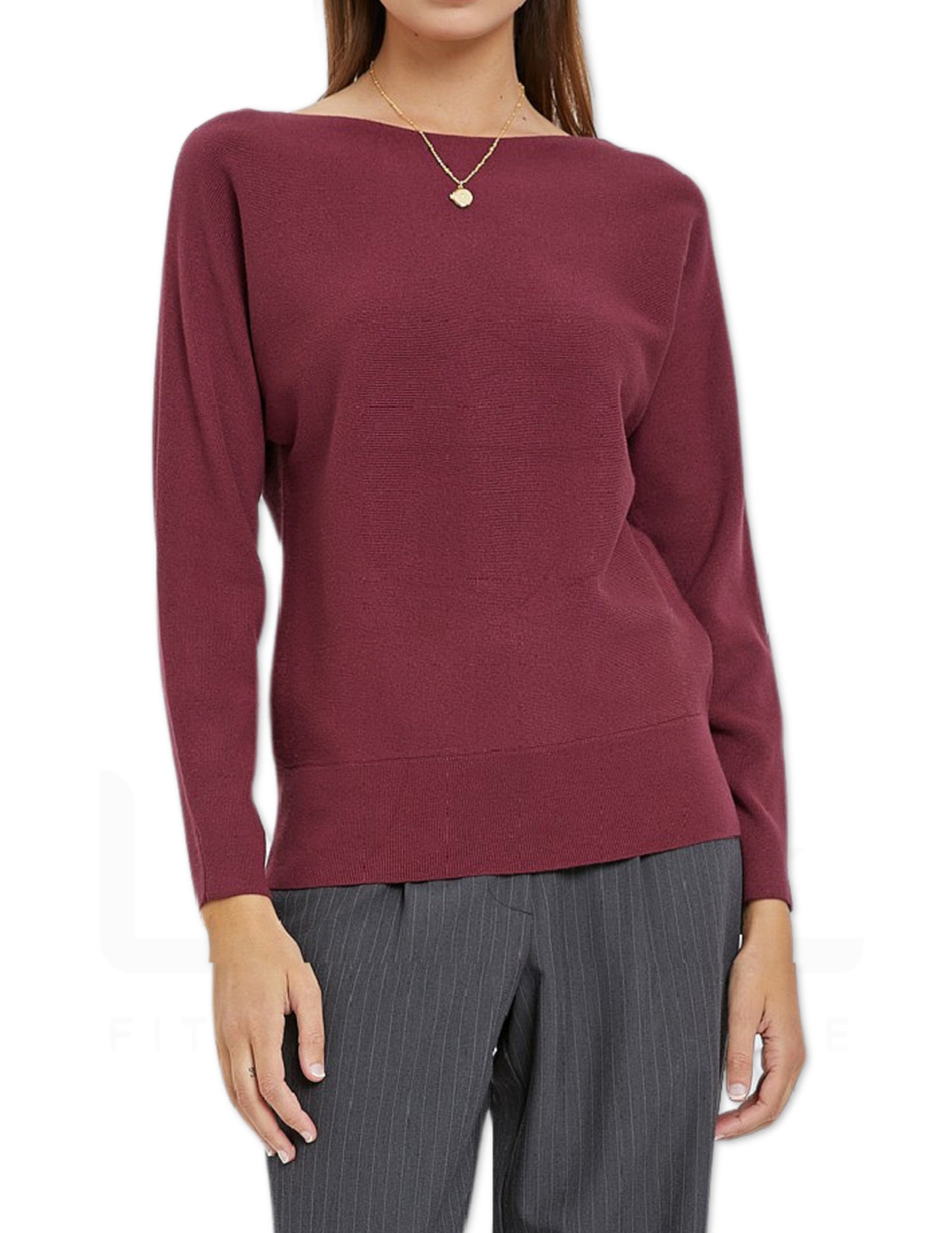 The Sloan Sweater - Wine
