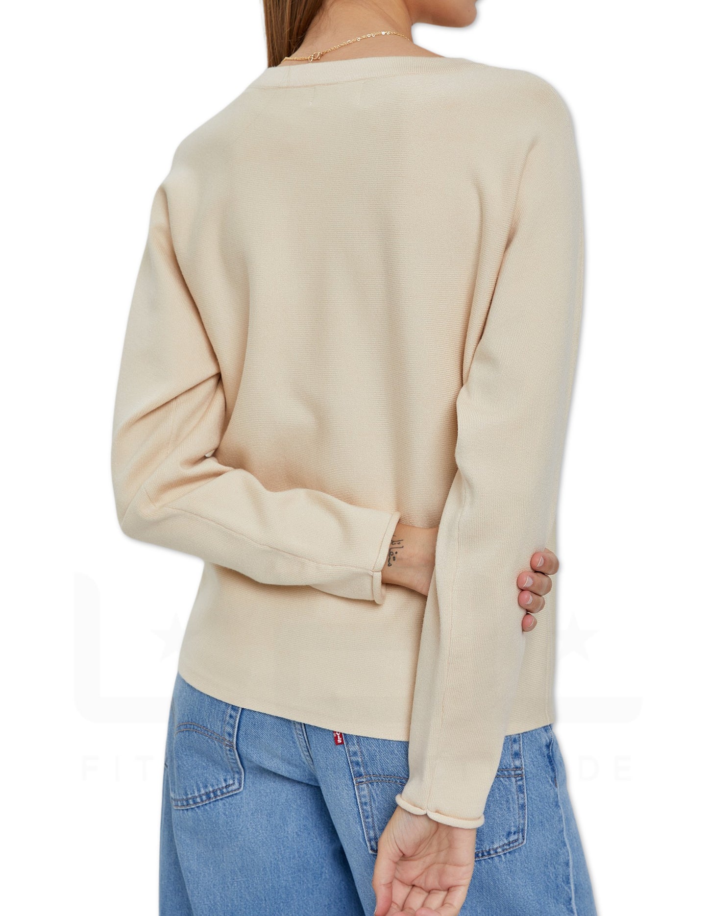 The Arden Sweater - Beige