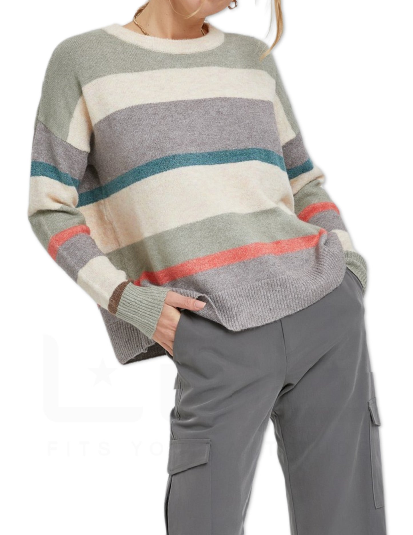 The Theodora Sweater - Sage