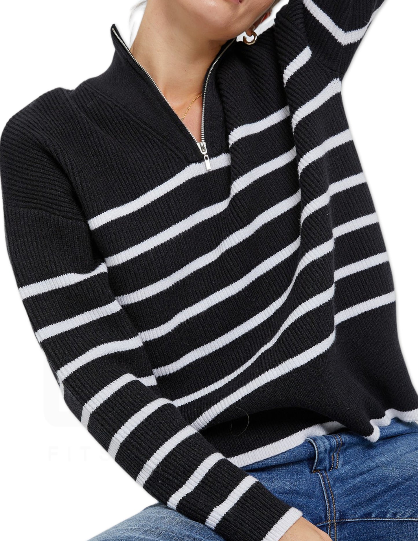 The Genevieve Sweater - Black