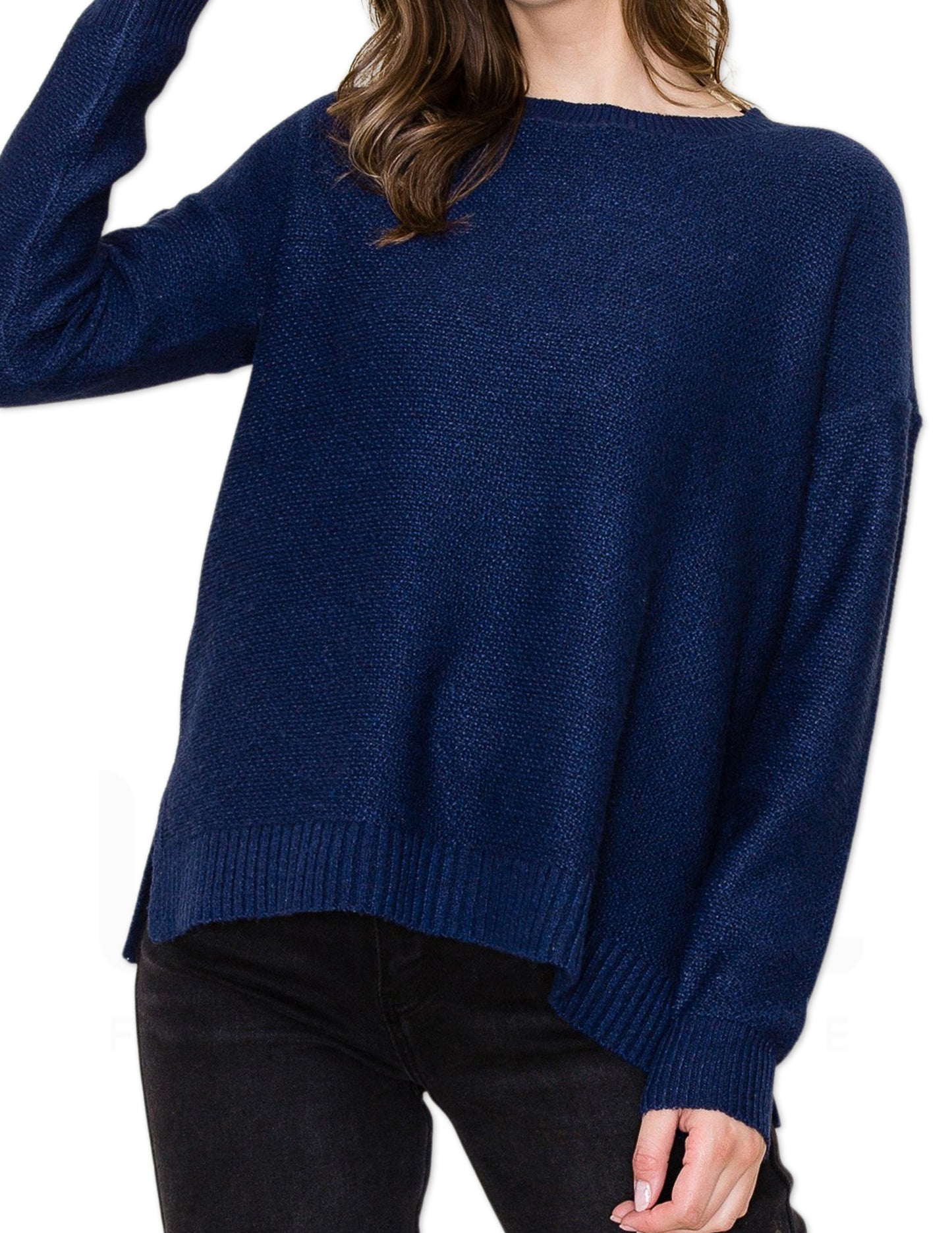 Everyday Pullover Sweater - Navy