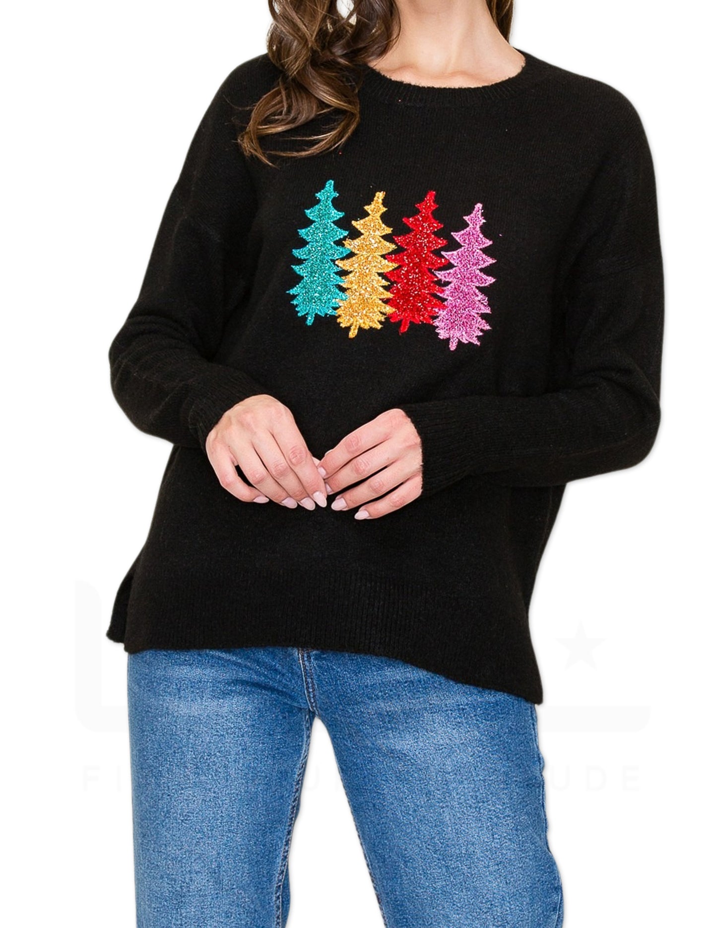 Holiday Sweater - Black