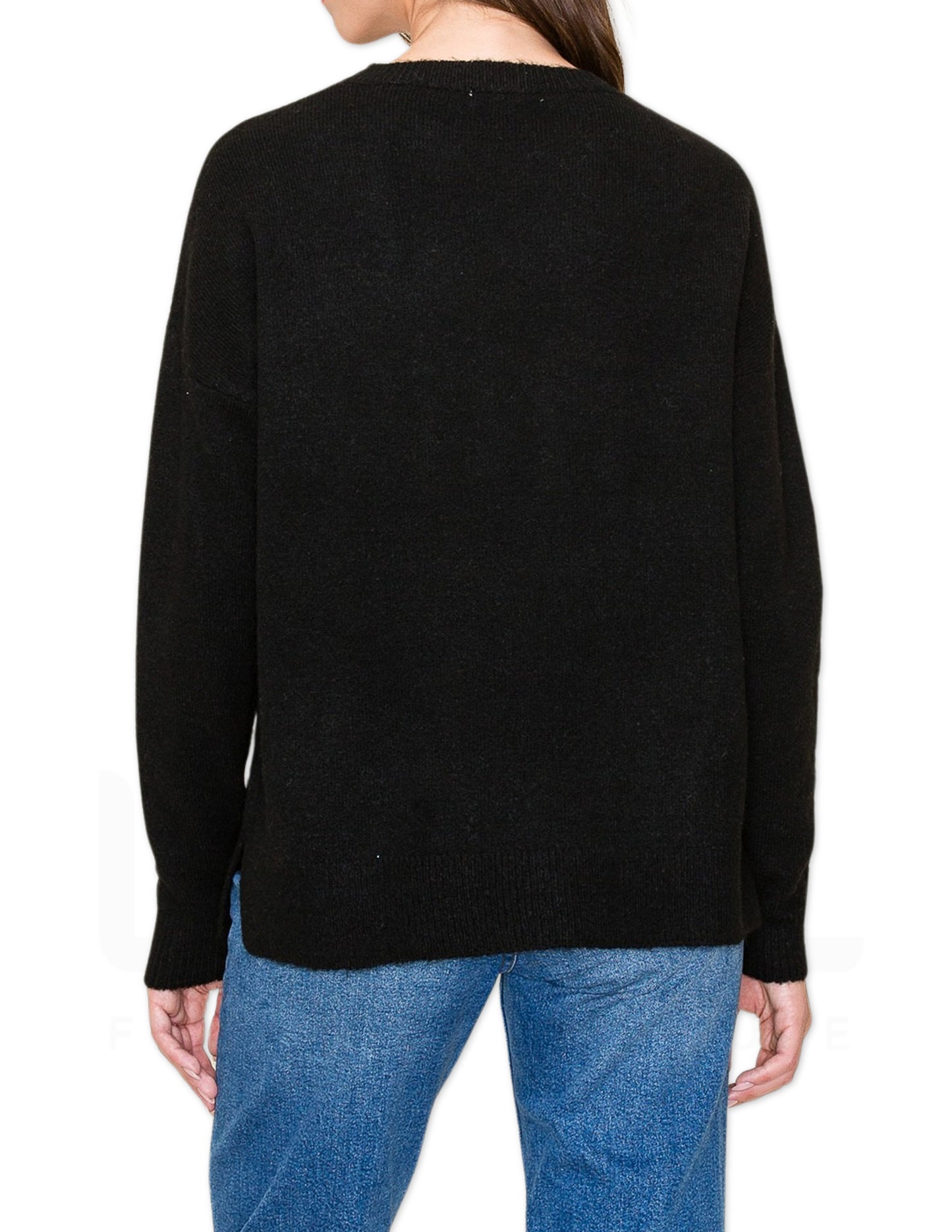 Holiday Sweater - Black