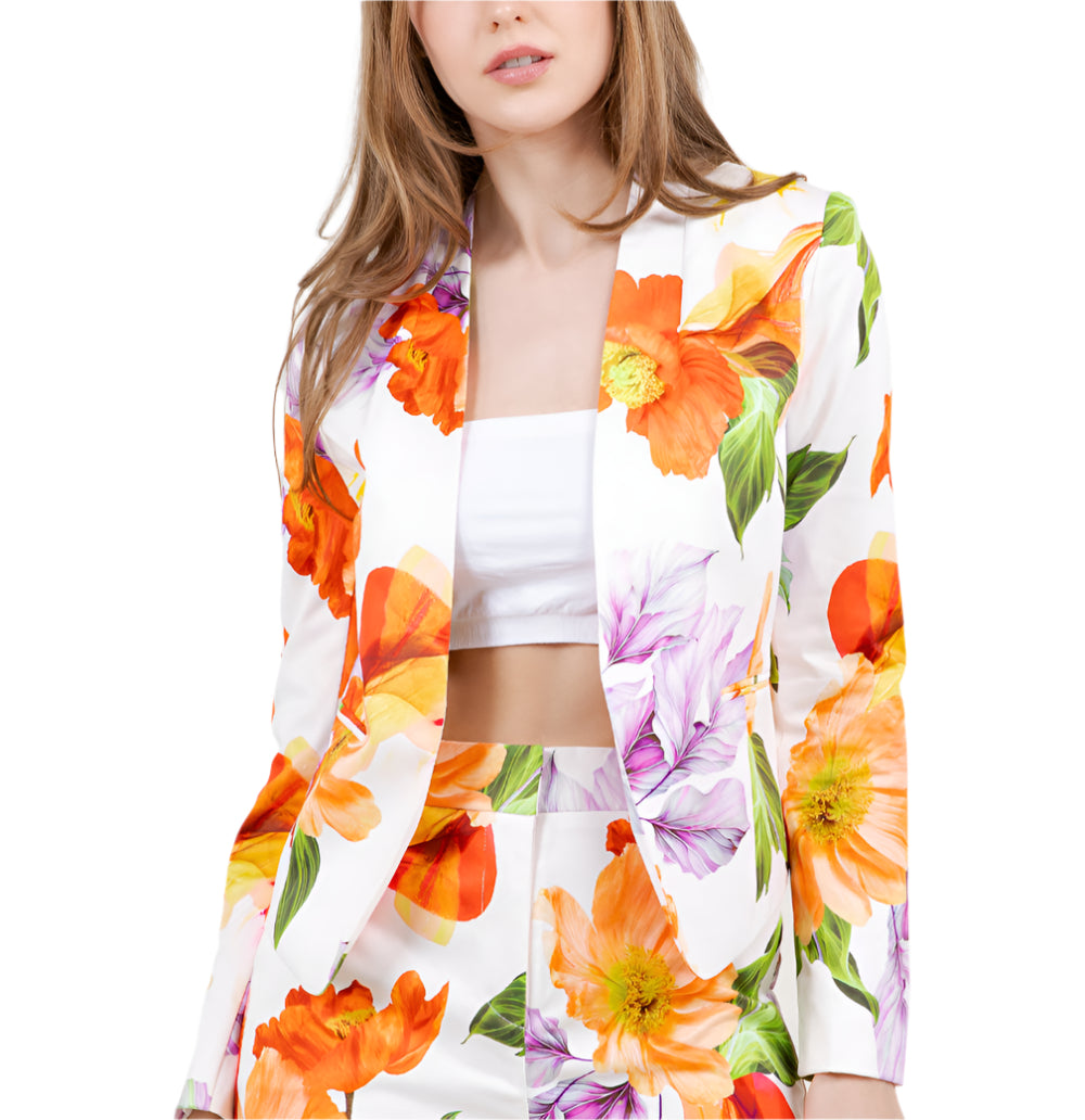 French Floral Jacket