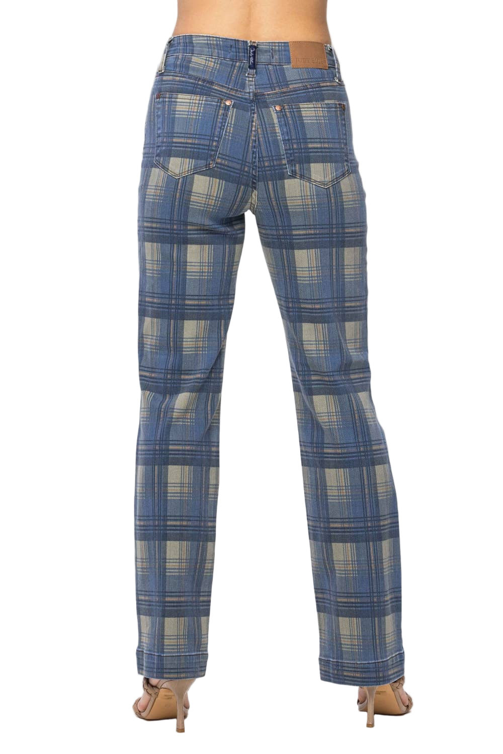 Vintage Plaid Straight Jean (Special Buy)