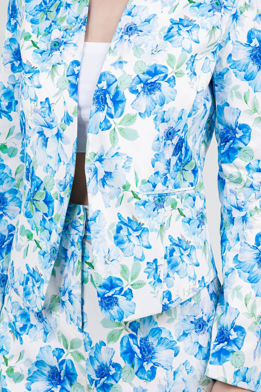 Blue Bells Floral Blazer