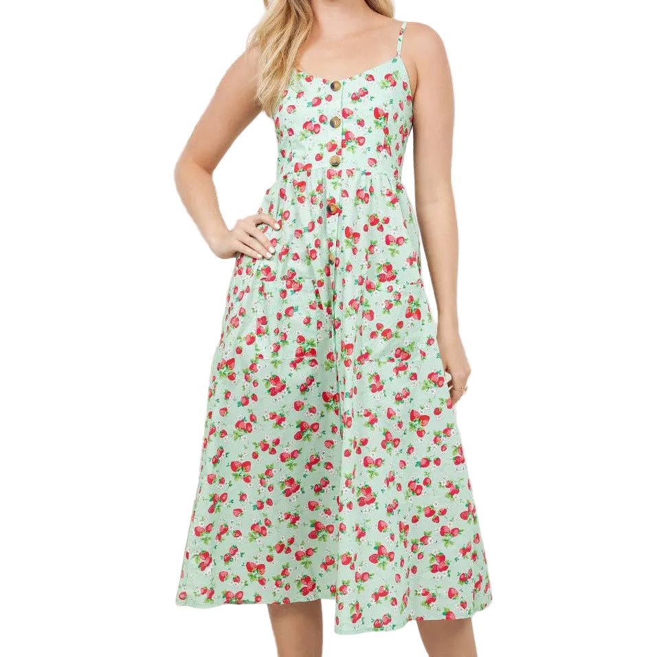 ladies strawberry dress The Strawberry Dress
