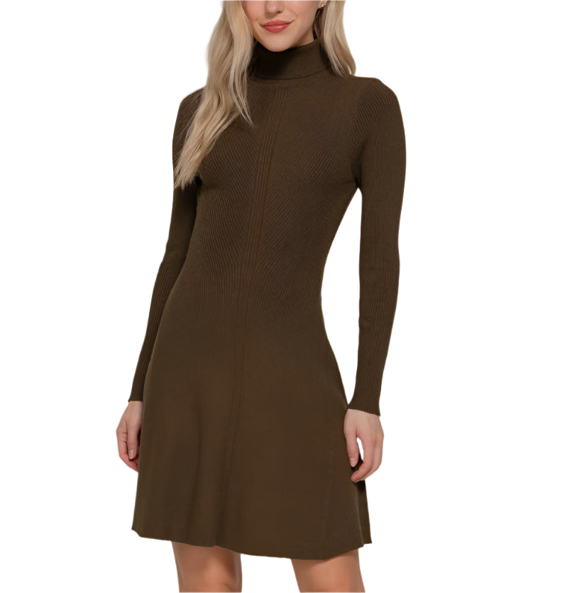 Olive Sweater Dress