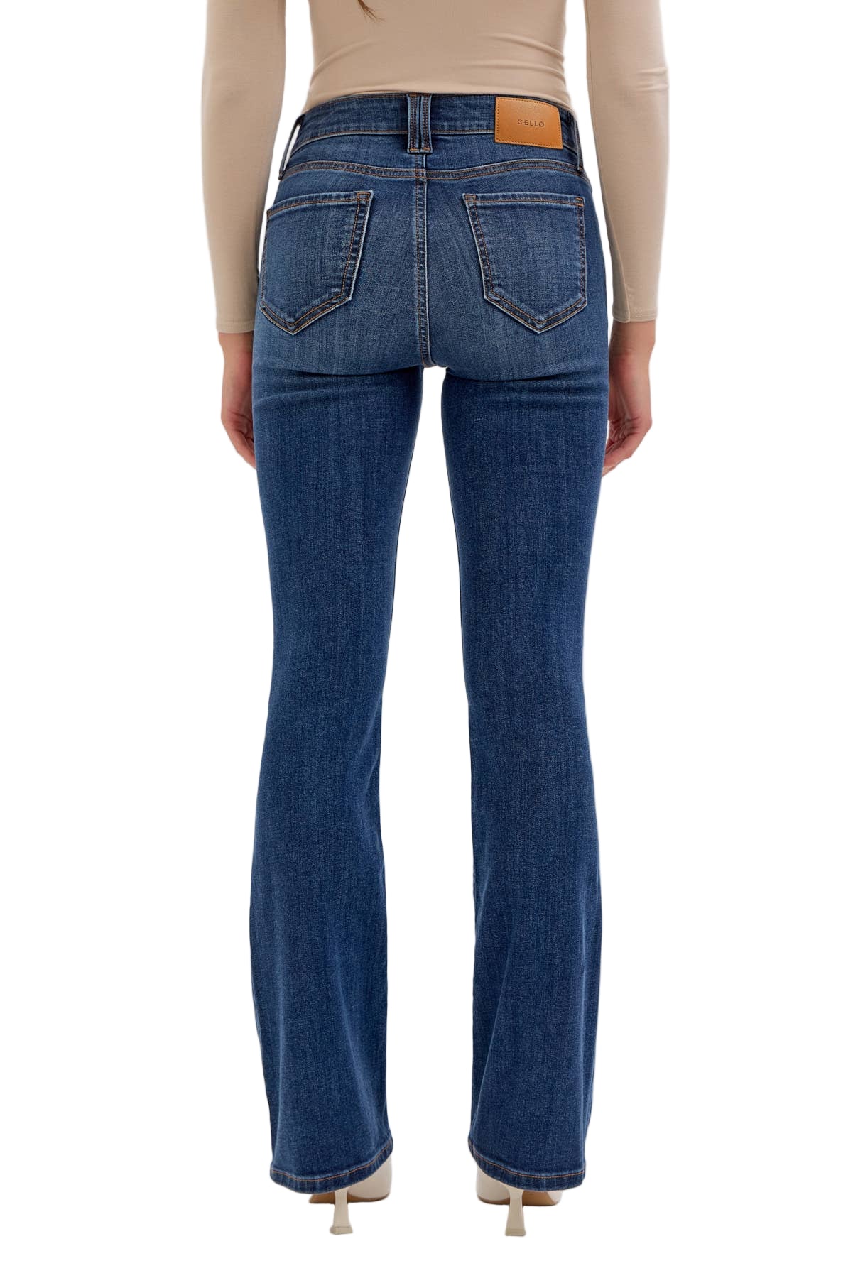 Mid Rise Bootcut Jean
