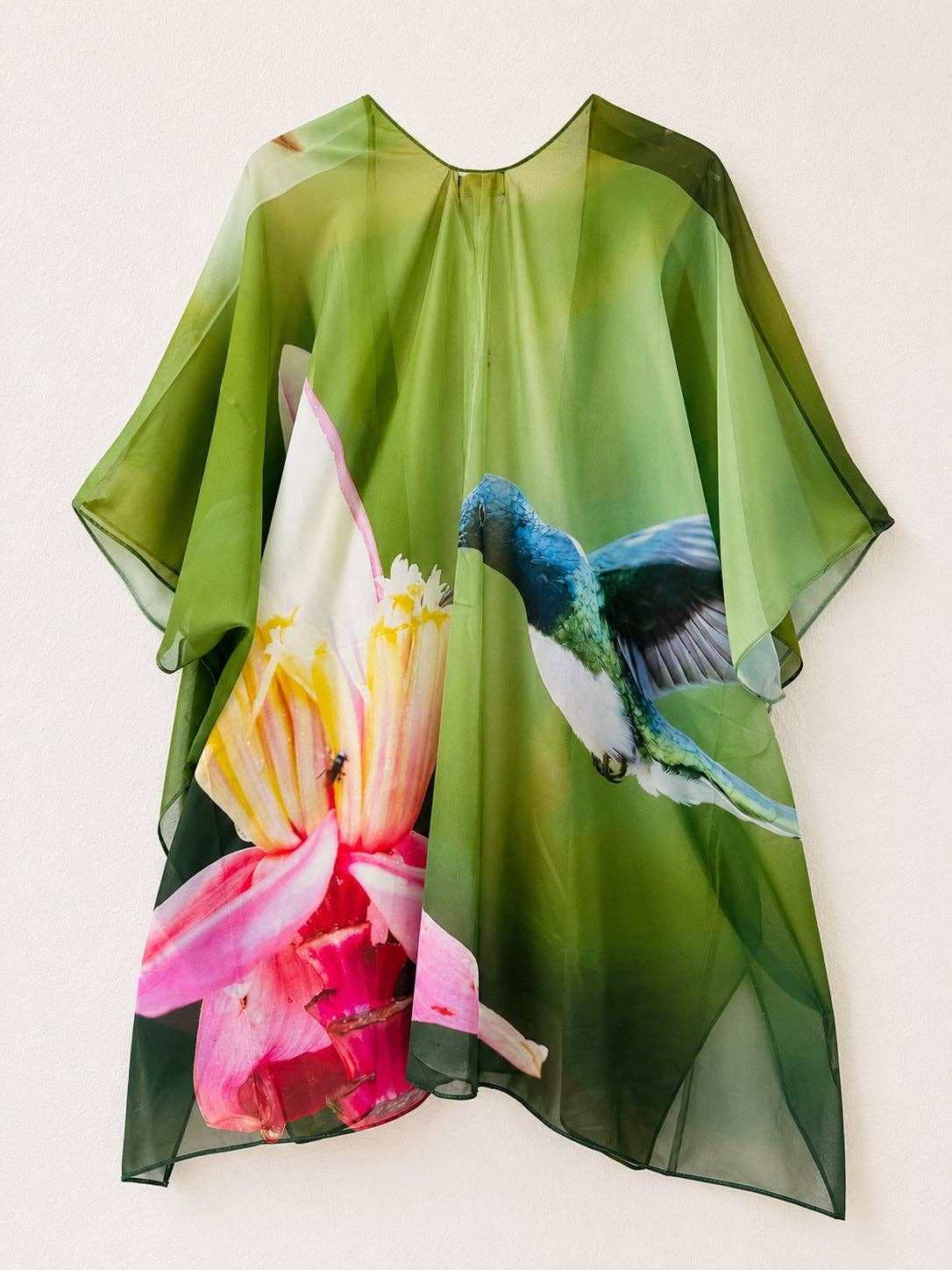 Hummingbird Floral Kimono