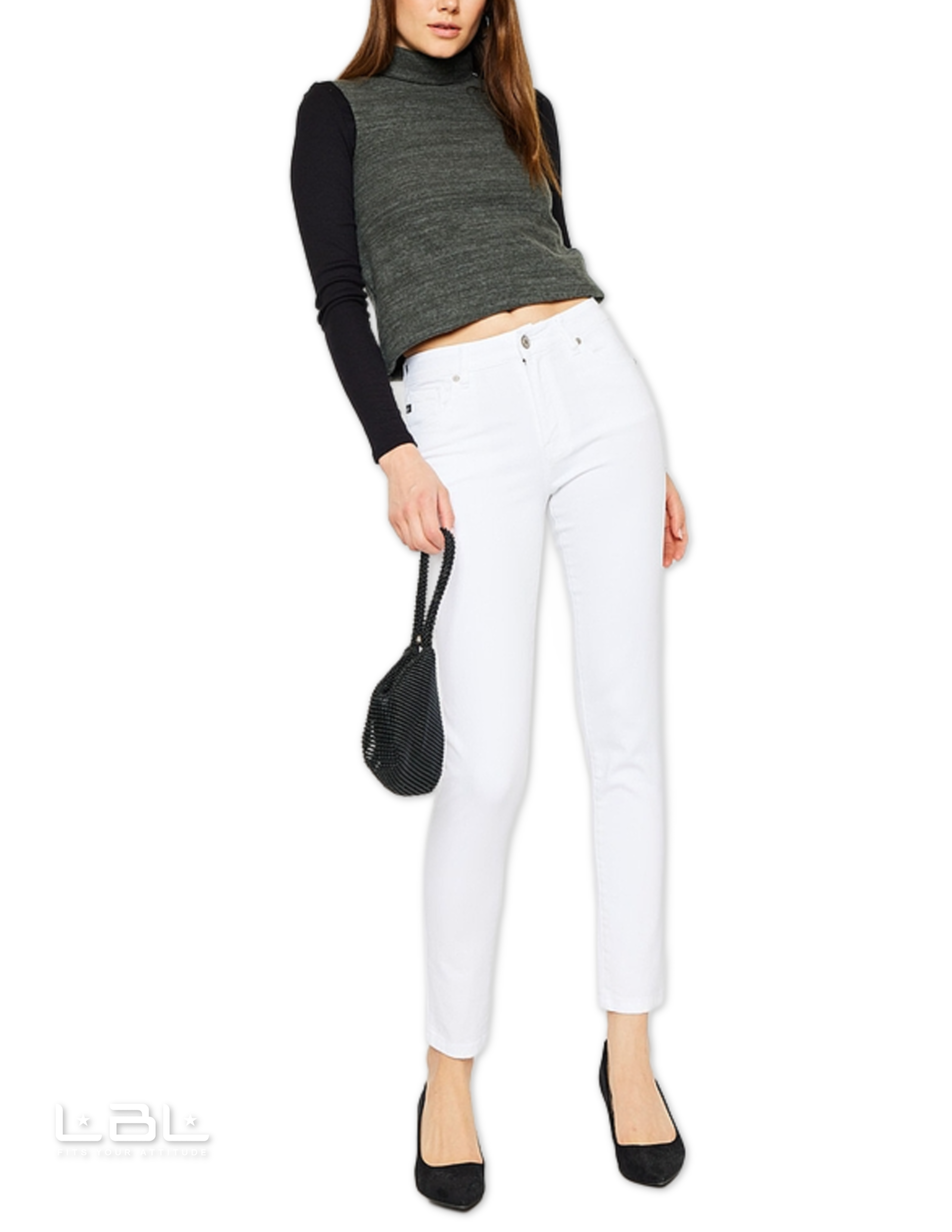 Luxe Ultra High Waist Skinny Jeans - White, Fashion Nova, Jeans