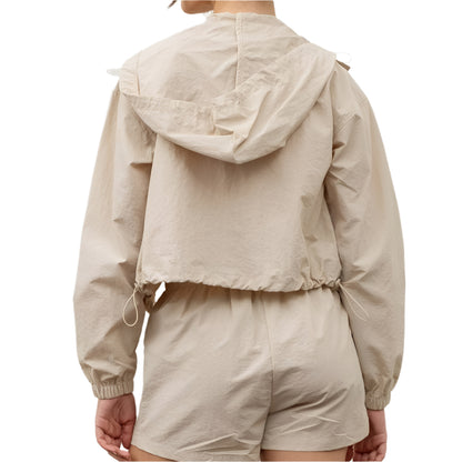 Light Khaki Windbreaker