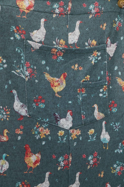 Ducks, Gooses & Chickens Overalls