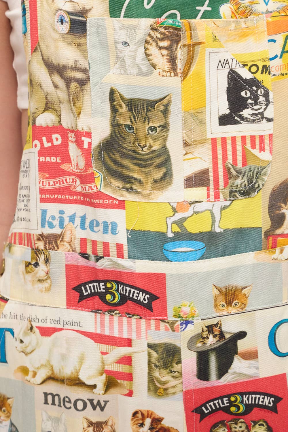 Retro Cat Overalls