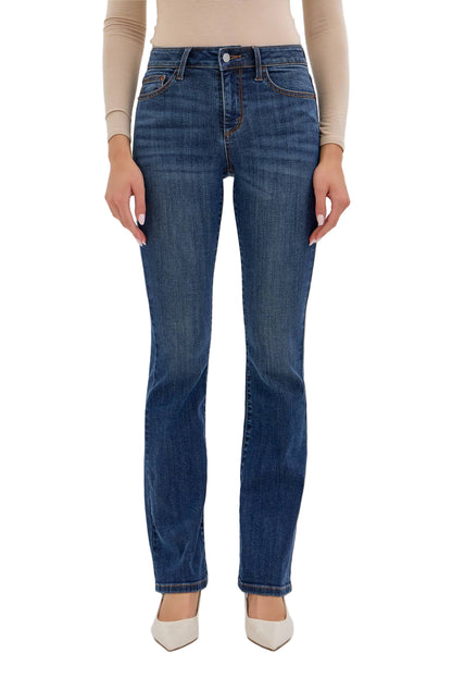 Mid Rise Bootcut Jean