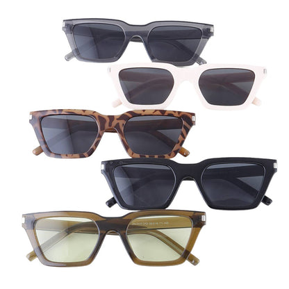 Minimal Sharp Box Sunglasses