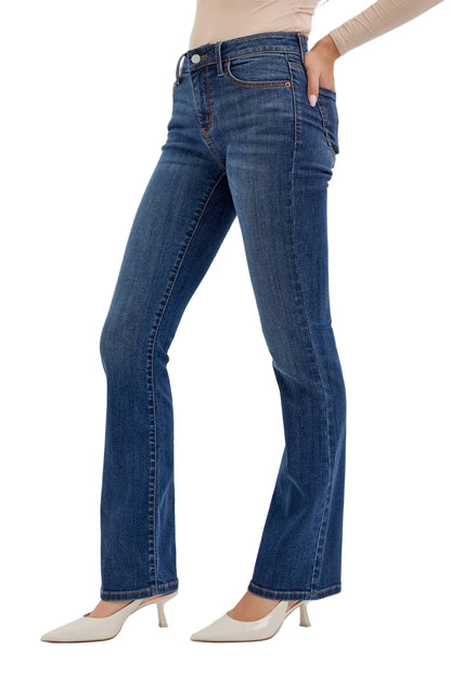Mid Rise Bootcut Jean