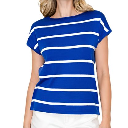 Royal Stripe Sweater