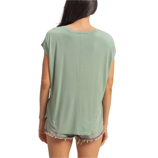 Spring Sage Dolman Top