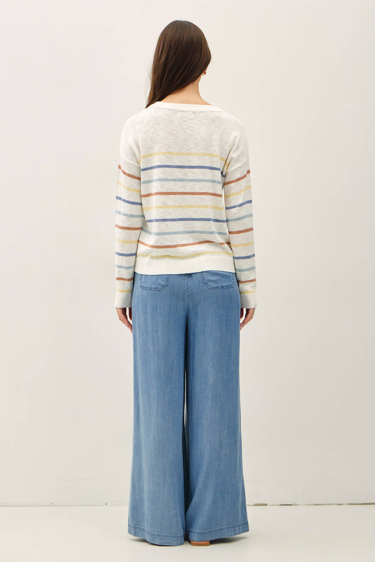 Multi Color Light Weight Sweater