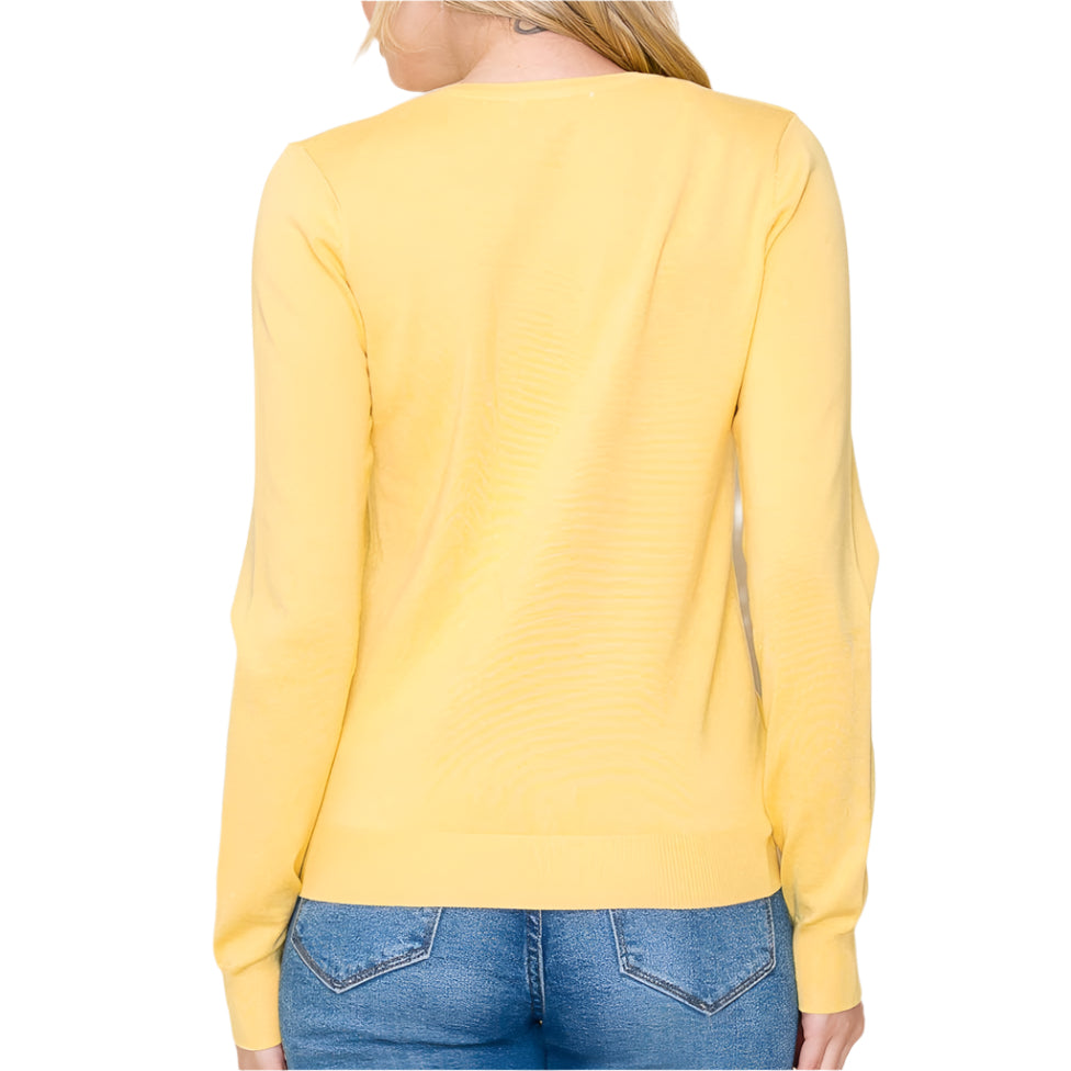 Hello Yellow Sweater