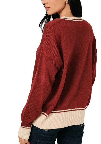King Burgundy 🐎 Sweater