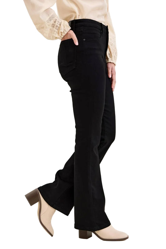 Black HW T.C. Bootcut Jean