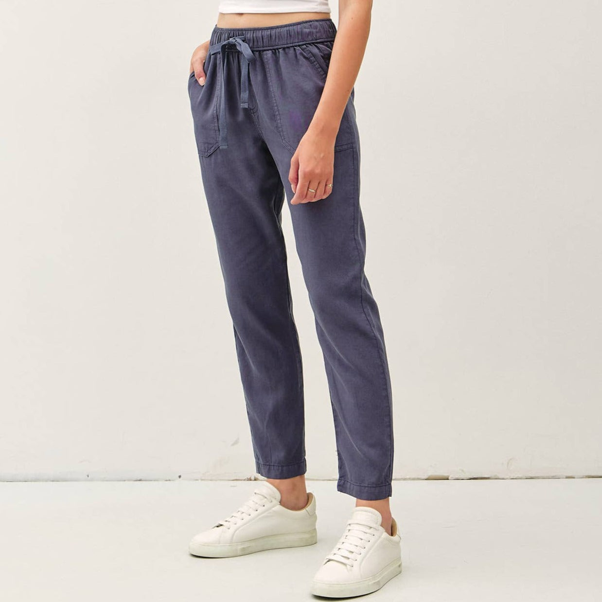 Tencel Ankle Pants