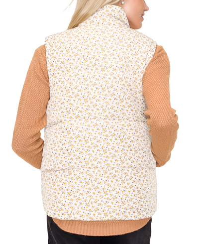 Ditsy Floral Vest