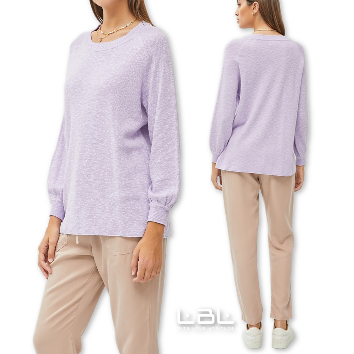 Bailey Sweater - Lavender