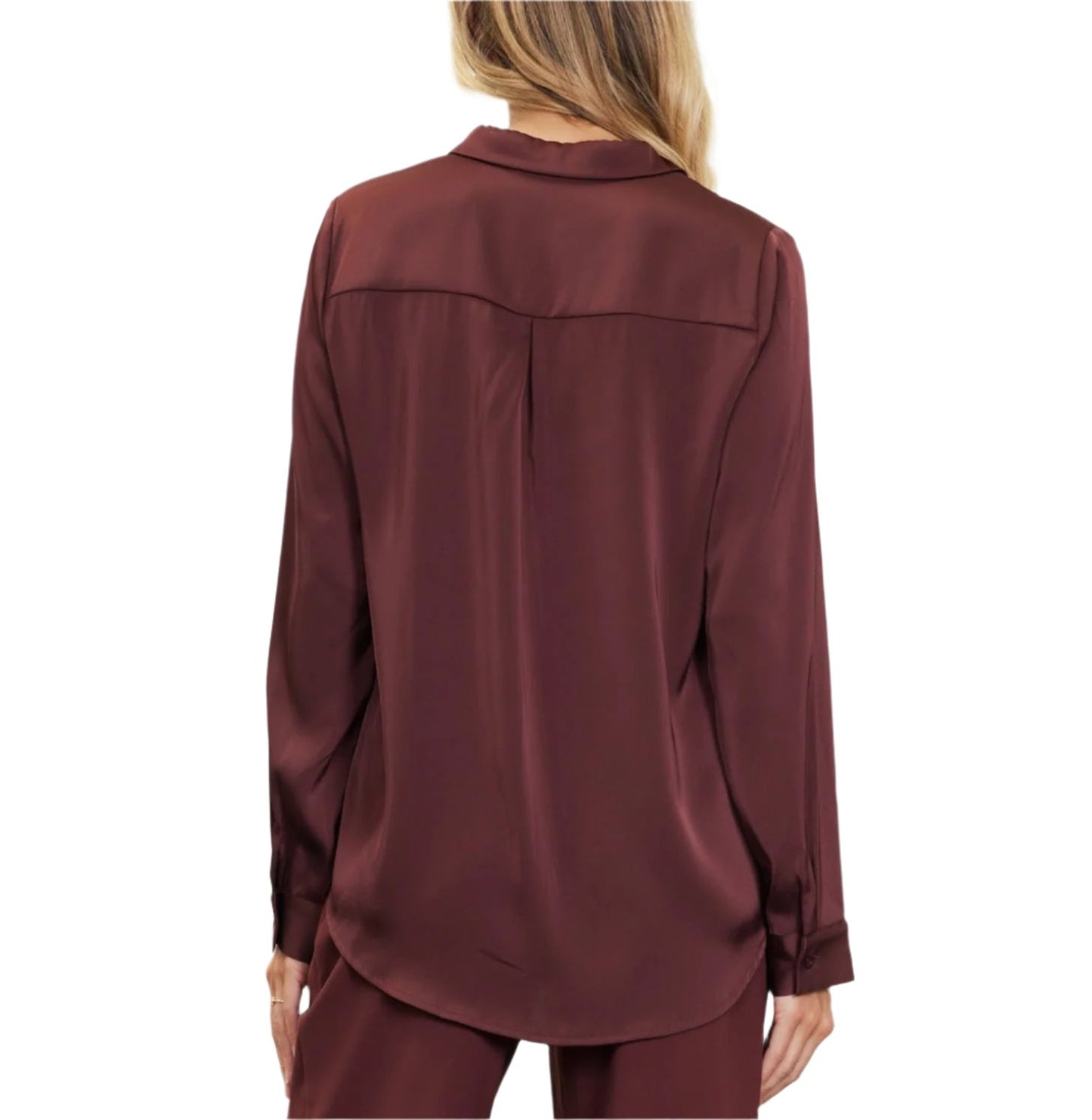 Gorgerous Dark Chocalate Blouse