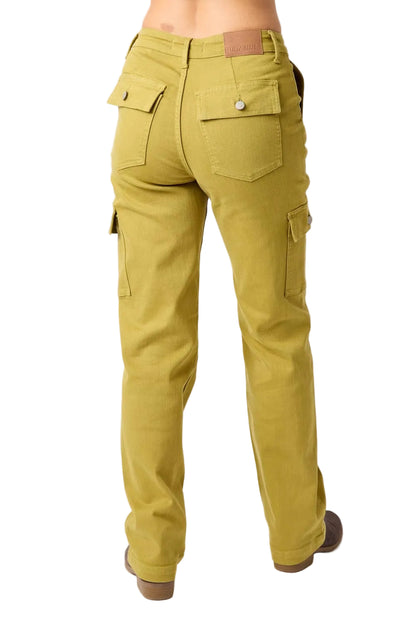 HW Matcha Garment Dyed Cargo Straight