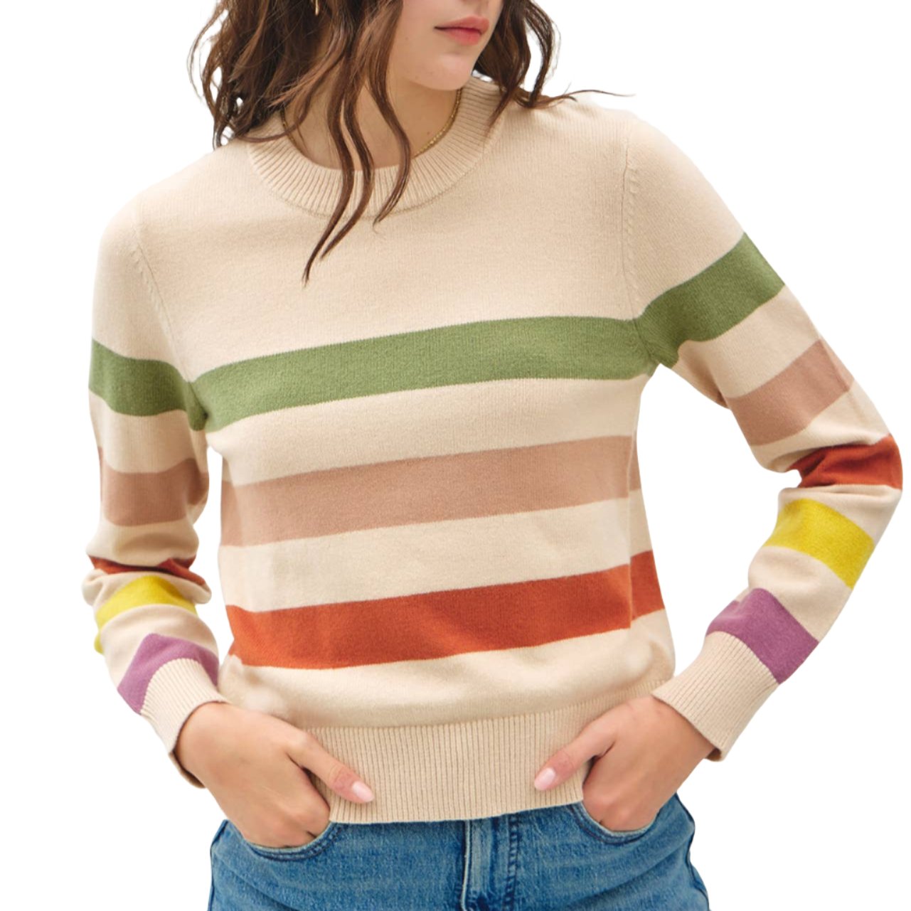 Autumn Rainbow Sweater