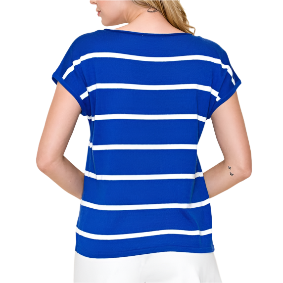 Royal Stripe Sweater