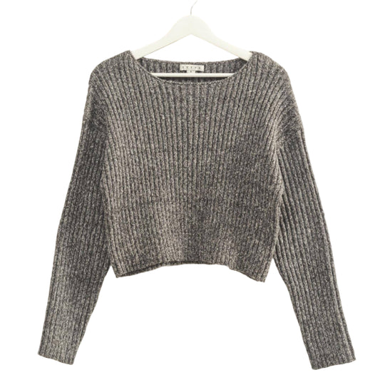 Textured Sweater With Relaxed Drop Sleeves