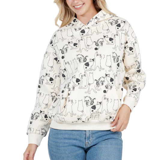 Dancing Cats Hoodie