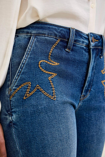 MR TC DAISY Bootcut w/ Cowboy Boot Stitching
