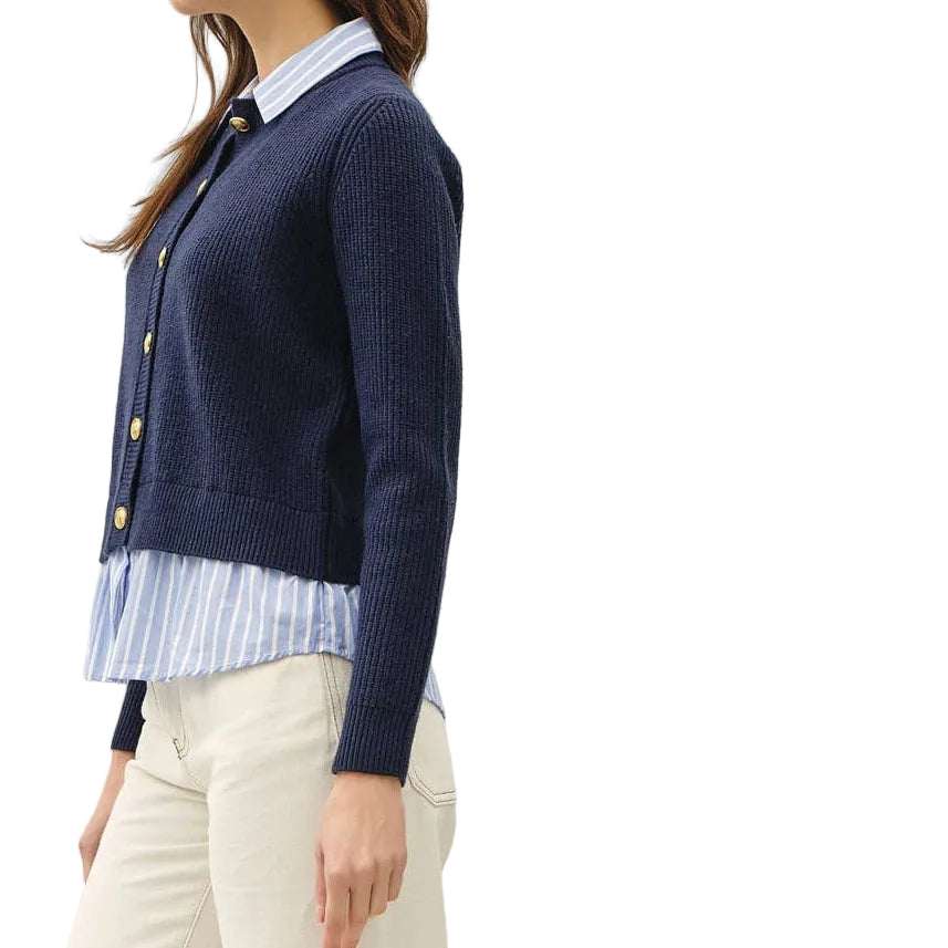 2fer Cardie Navy