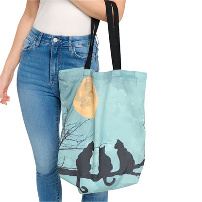 Moonlit Cats Tote