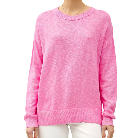 Pink Over Sized Spring Sweater