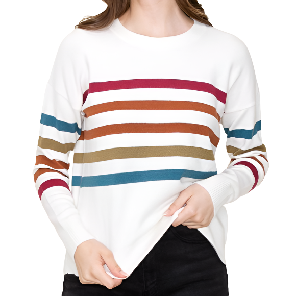 Inspired Stripe Sweater